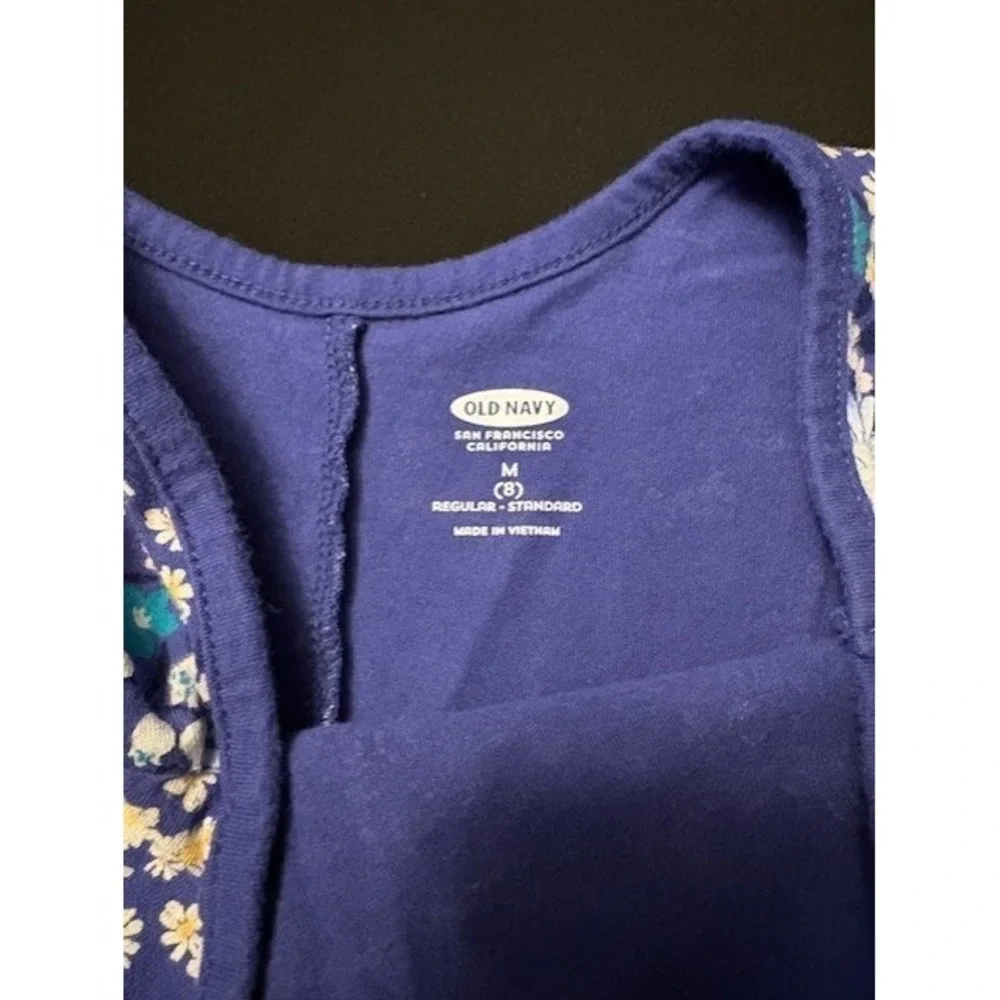 Old Navy floral dress, girls size 8